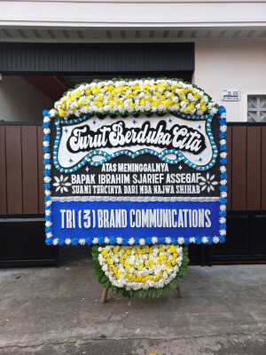 Papan Bunga Duka di Poga